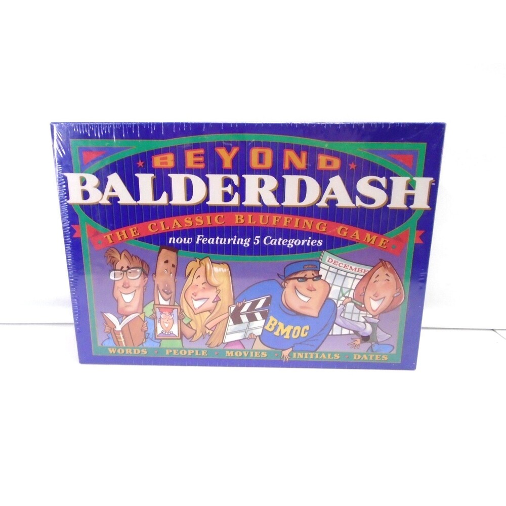 Vintage Beyond Balderdash Board Game 1997 Parker Brothers New Factory Sealed